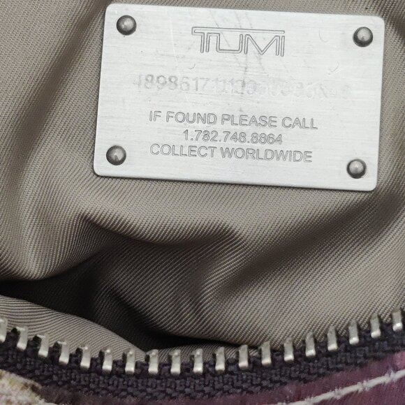 watercolor Tumi crossbody bag - Picture 4 of 6